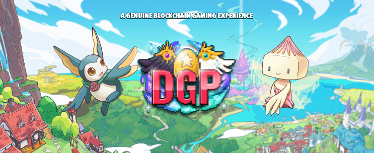 D.G. Pals blockchain gaming project banner
