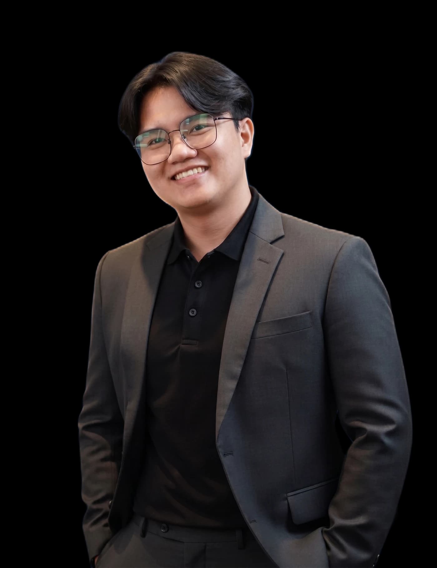 Smiling portrait of Jairus Gaite